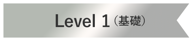 Level1(基礎)